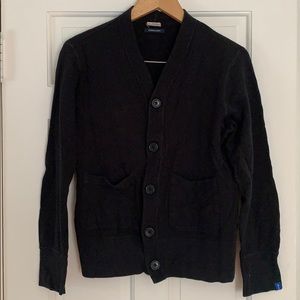 Loopwheeler cardigan Small